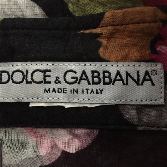 Dolce + Gabanna button down floral blouse - Picture 5 of 12